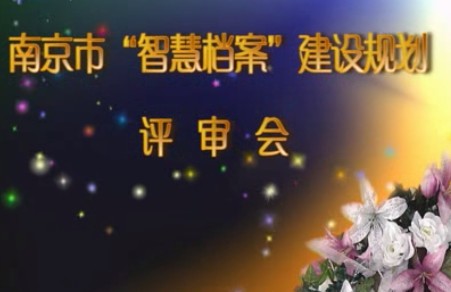 南京市“智慧檔案”建設(shè)規(guī)劃評審會